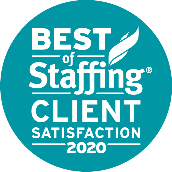 2020 Best of Staffing Client Satisfaction Award