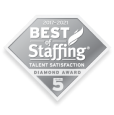 Best of Staffing Talent Satisfaction Diamond Award