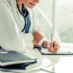 Female patient visits woman doctor