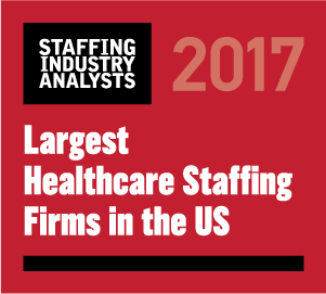 2017 Largest Healthcare Staffing Firms in the U.S. Award