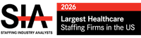 SIA Largest Healthcare Staffing Firms in the US 2026 logo