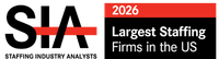 SIA Largest Staffing Firms in the US 2026 logo