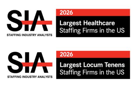 on SIA’s 2026 Largest Healthcare Staffing and Locum Tenens Staffing Firms Lists